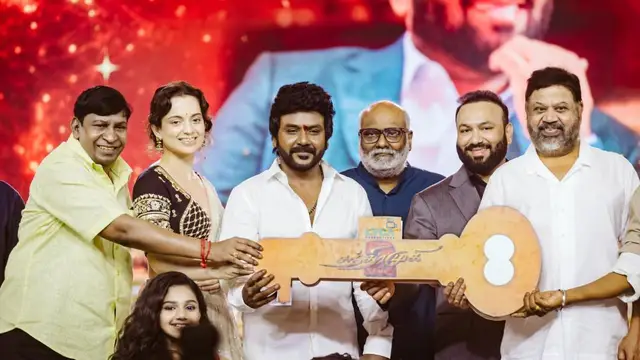சந்திரமுகி 2 இசை வெளியீட்டு விழாவில் தண்ணீர் கேட்டு வந்த மாணவர் மீது தாக்குதல். லாரன்ஸ் மன்னிப்பு பதிவு.