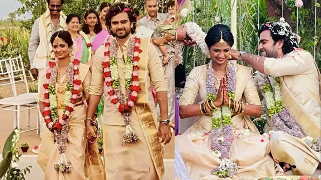 அசோக் செல்வன் - கீர்த்தி பாண்டியன் திருமணம். தனது விவசாயம் செய்யும் இடத்தில் மகளின் திருமணத்தை முடித்த அருண் பாண்டியன்.