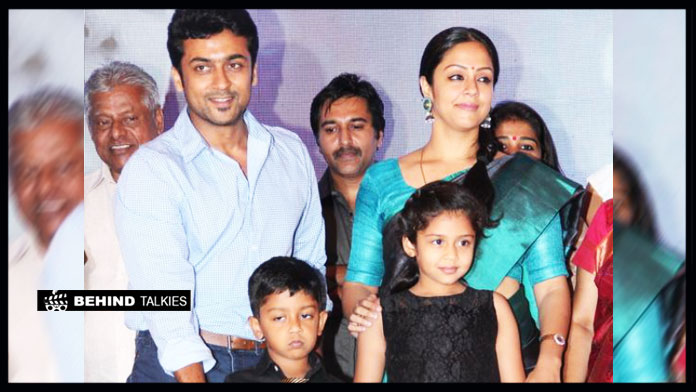 Surya And Jyothika Son And Daughter New Year Celebration