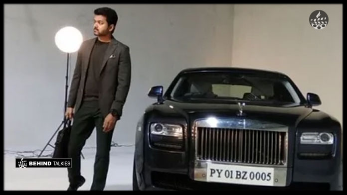Thalapathy Vijay Rolls Royce Car Has Been Spotted On Chennai