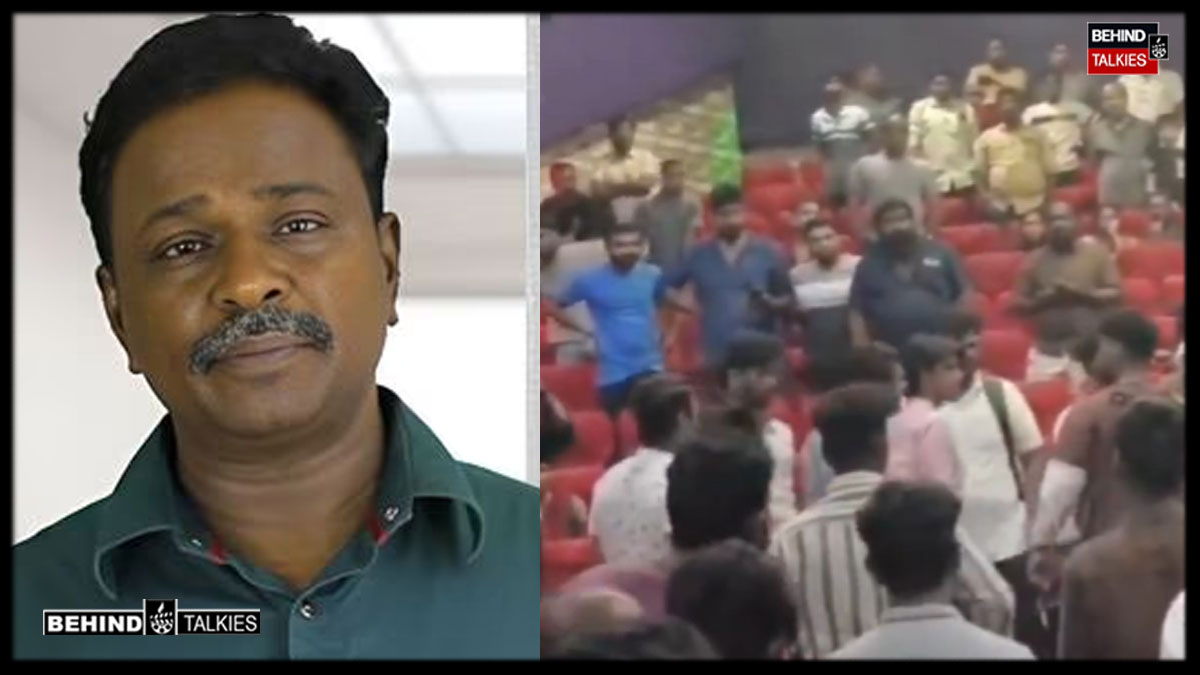 திரையரங்கில் விஜய் ரசிகர்களை தாக்கிய அஜித் ரசிகர்கள் – ப்ளூ சட்டை மாறன் போட்ட பதிவு