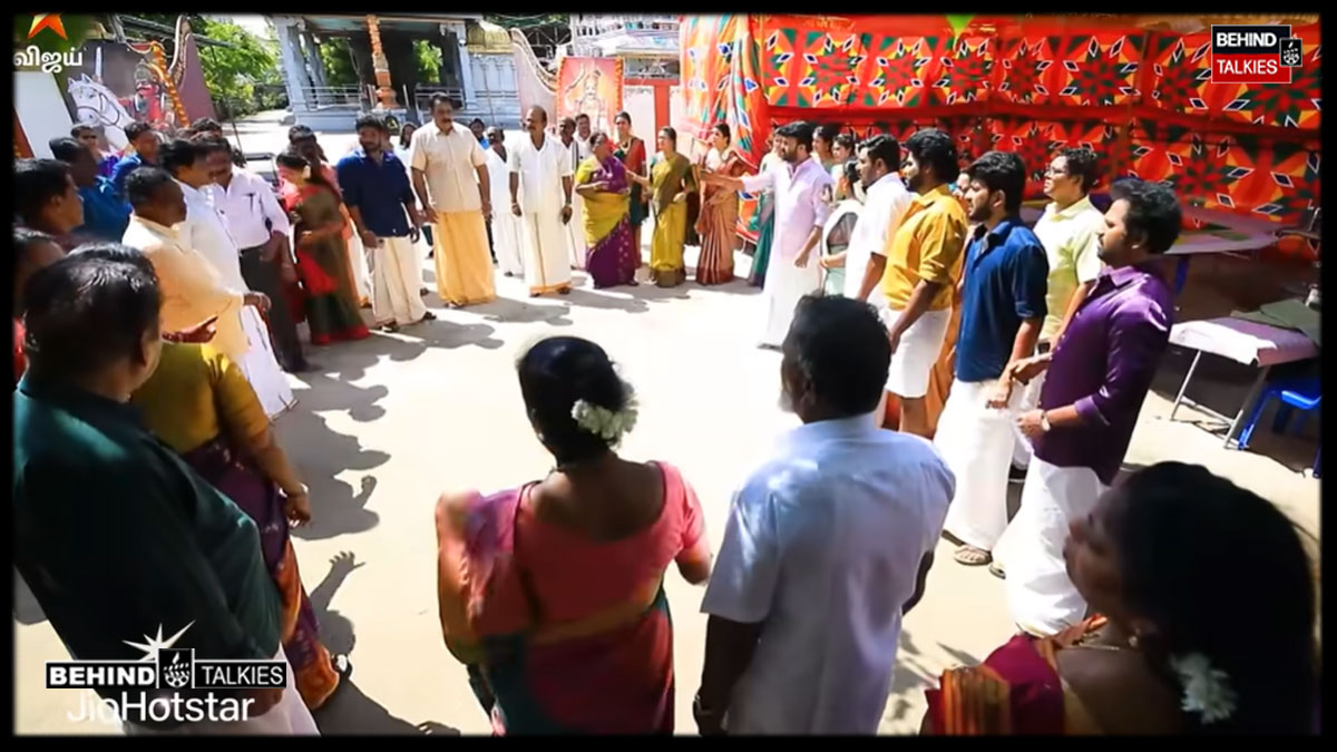 சக்திவேல் முகத்தில் கரியை பூசிய பாண்டியன், குமாரை அறைந்த முத்துவேல் – பாண்டியன் ஸ்டோர்ஸ் 2