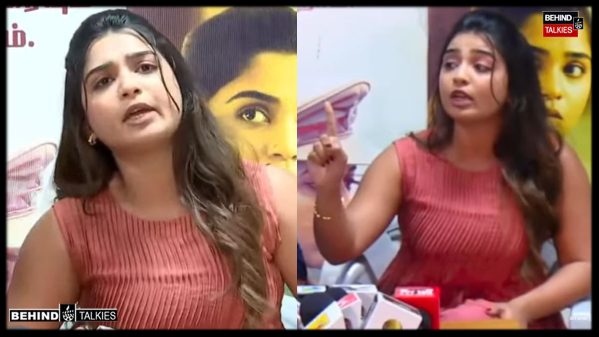 உங்களுக்கு அசிங்கமா இல்லையா? பத்திரிகையாளரை வெளுத்து வாங்கிய கௌரி கிஷன் – நடந்தது என்ன?