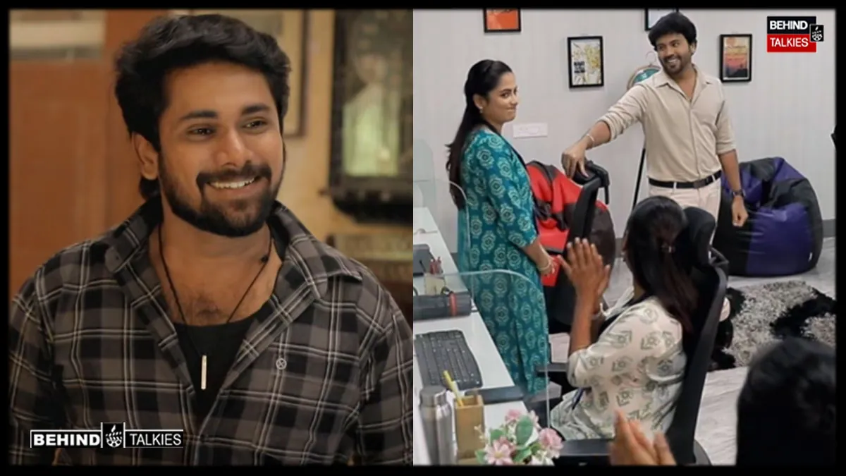 நிலாவிடம் ஓவராக வழிந்து தள்ளும் ராகவ், சந்தோஷத்தில் குதிக்கும் சோழன் – அய்யனார் துணை